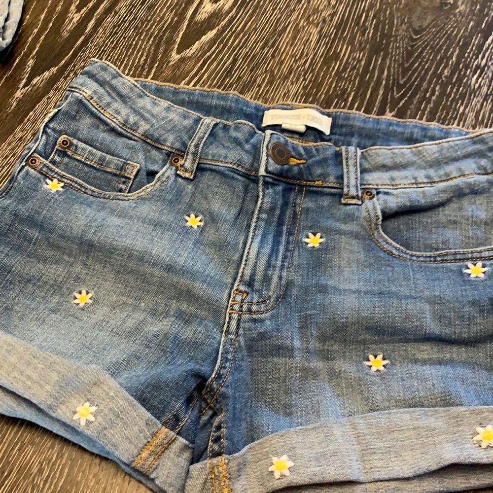 Denim shorts Tucker+Tate. Girls size 14